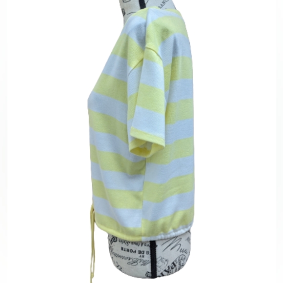 Love, Fire striped knit crop top - Picture 4 of 11